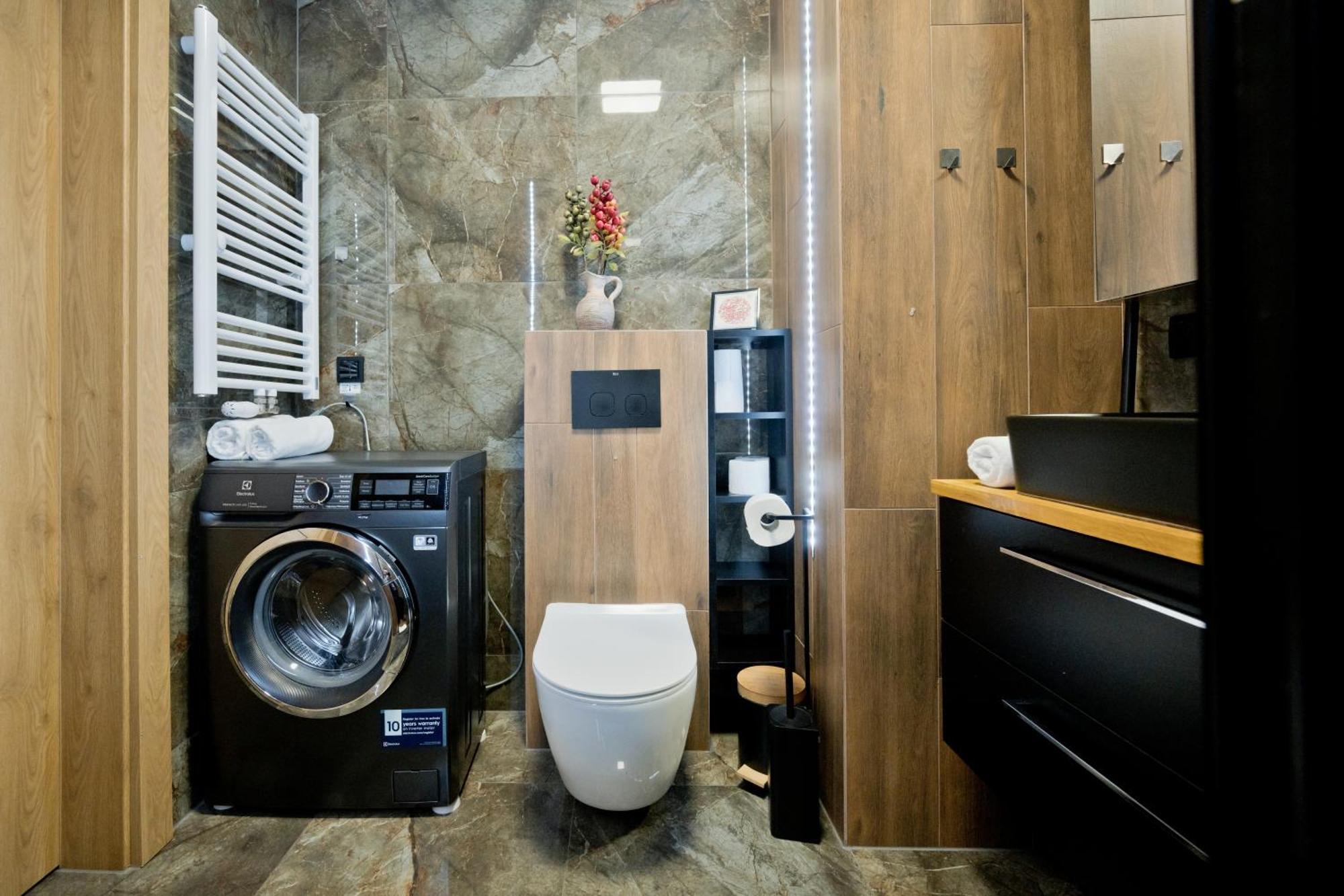 Apartament Orlando W Porto Leba 350M Od Morza Dış mekan fotoğraf